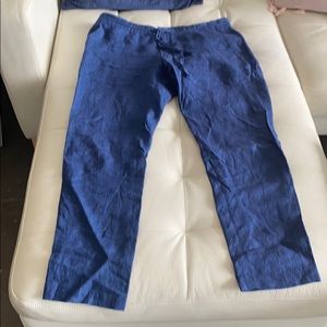 EUC Loro Piana men’s linen pants size Medium